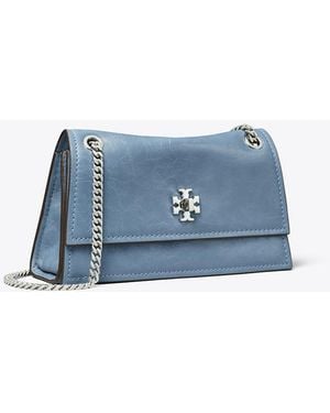 Tory Burch Mini Kira Schultertasche Mit Drehverschluss - Blau