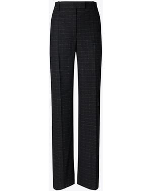 Tory Burch Wollhose - Schwarz