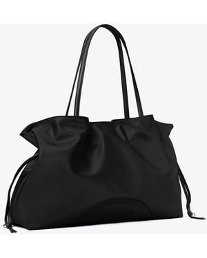 Tory Burch Ella Tote Bag Aus Nylon Mit Kordelzug - Schwarz
