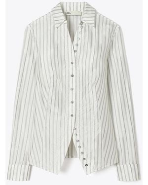 Tory Burch Cinched Shirt - White