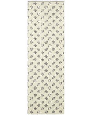 Tory Burch T Monogram Oblong Scarf - Natural