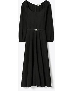 Tory Burch Linen Dress - Black