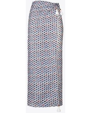 Tory Burch Silk Pareo - Blue