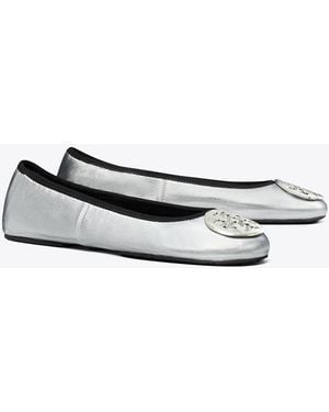 Tory Burch Reva Travel Ballet - White