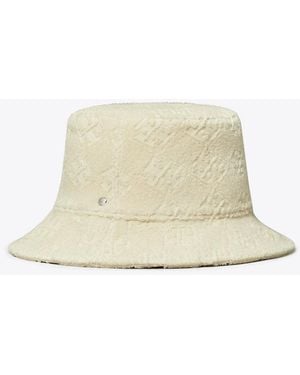 Tory Burch Terry Bucket Hat - Natural