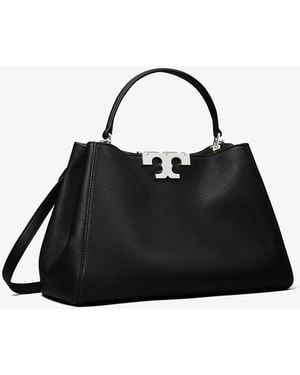 Tory Burch Eleanor Soft Satchel - Black