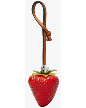 Tory Burch Damen Strawberry Schlüsselanhänger - Rot