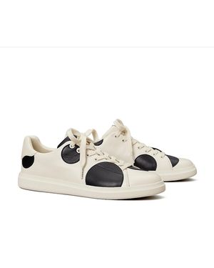 Tory Burch Howell Court Sneaker Mit Polka Dots - Weiß
