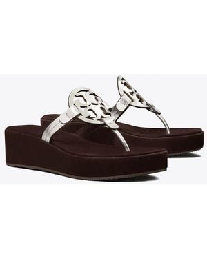 Tory Burch Damen Miller Keilabsatzschuh - Braun