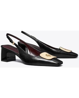 Tory Burch Georgia Slingback - Black