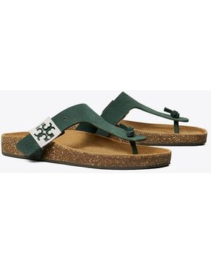 Tory Burch Mellow T-Strap Sandal - Green