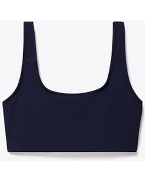 Tory Sport Tory Burch Sculpt Compression Bra - Blue