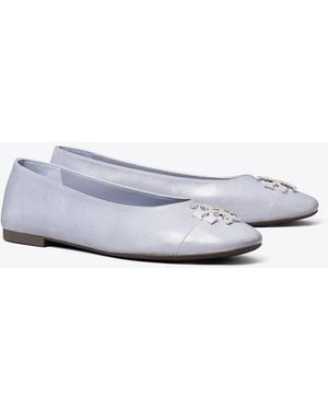 Tory Burch Charlie Ballerina - Weiß