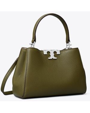Tory Burch Damen Weiche Mini Eleanor Henkeltasche - Grün