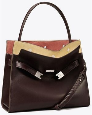 Tory Burch Kleine Lee Radziwill Double Bag - Schwarz