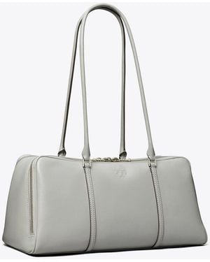 Tory Burch Marshmallow Satchel - Grey