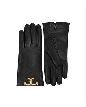 Tory Burch Eleanor Handschuhe - Schwarz