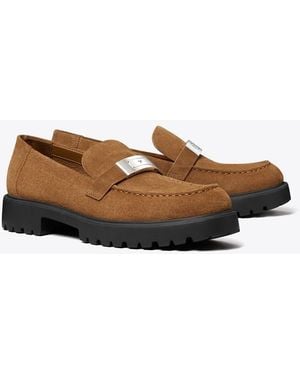 Tory Burch Leelee Loafer Mit Profilsohle - Braun