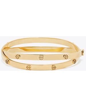 Tory Burch Damen Icon Doppelarmband - Mettallic