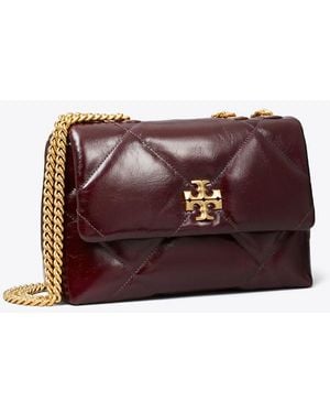 Tory Burch Damen Kleine Kira Schultertasche - Lila