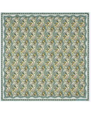 Tory Burch Silk Square Scarf - Green