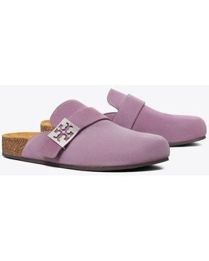 Tory Burch Damen Mellow Pantolette - Lila