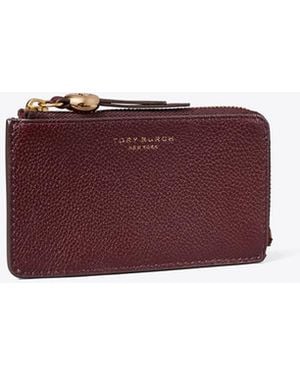 Tory Burch Romy Kartenetui Mit Reißverschluss - Lila