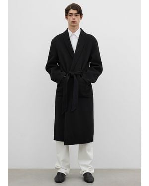 TOTEME Robe Doublé Coat - Black