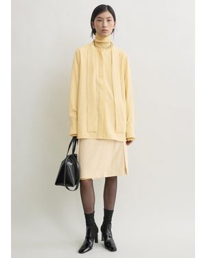 TOTEME Long Scarf Blouse - Natural