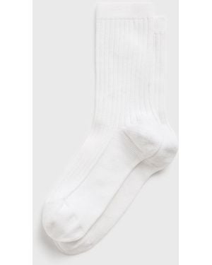 TOTEME Crew Socks - White