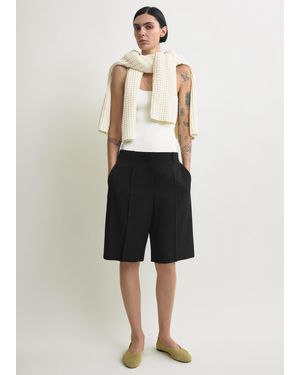 TOTEME Wide Fluid Shorts - Natural