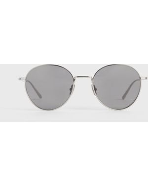 TOTEME Round Sunglasses - Grey