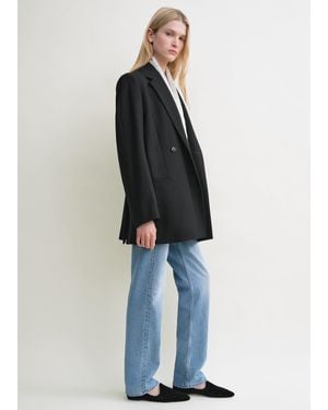 TOTEME Double-Breasted Blazer - Blue