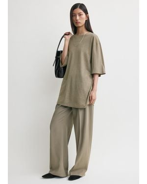 TOTEME Relaxed Tee Dress - Natural