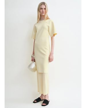 TOTEME Tee Knit Dress - White