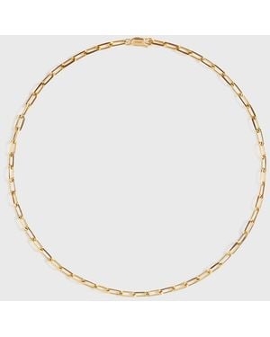 TOTEME Crew-Neck Chain 18Kt - White