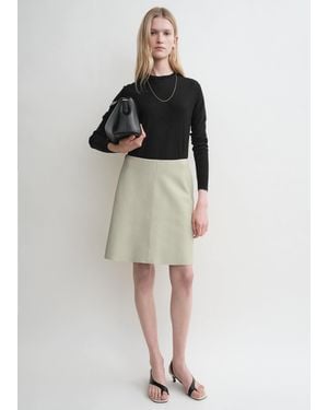 TOTEME Leather Skirt - Multicolour