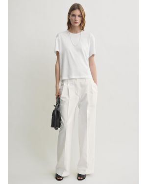 TOTEME Relaxed Chino Trousers - Natural