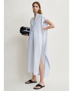TOTEME Striped Tie-Sleeve Dress - Multicolour
