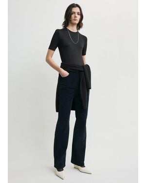 TOTEME Straight Cord Trousers - Blue