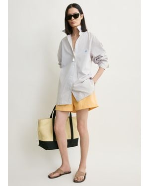 TOTEME Striped Summer Shirt - Natural