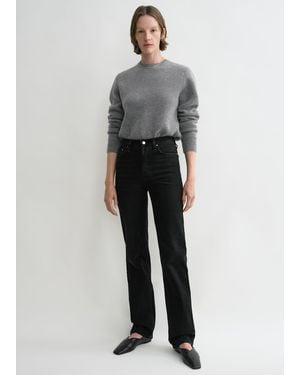 TOTEME Classic Cut Denim Full Length - Grey