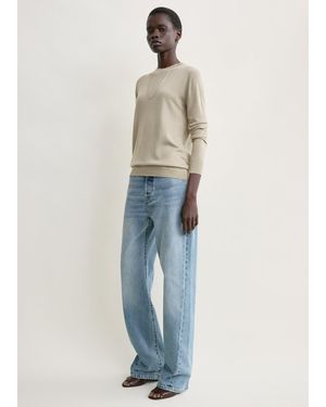 TOTEME Fine Crew Knit - Blue