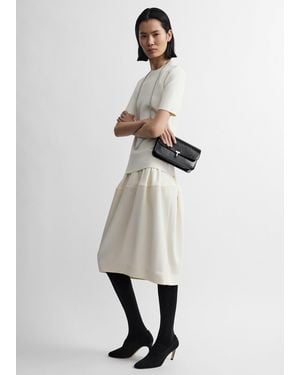 TOTEME Sculptural Skirt - White