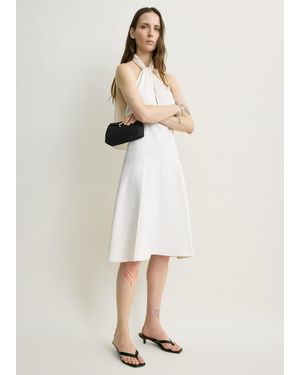 TOTEME Twist Halter Dress - Natural