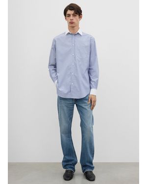 TOTEME Shrunk Shirt - Blue