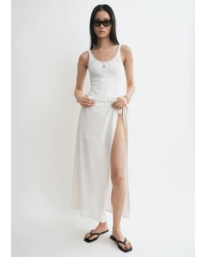 TOTEME Wrap Skirt - White