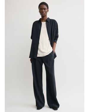 TOTEME Fluid Winter Trousers - Blue