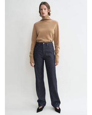 TOTEME Twisted Seam Denim Full Length - Blue