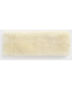 TOTEME Shearling Headband - White
